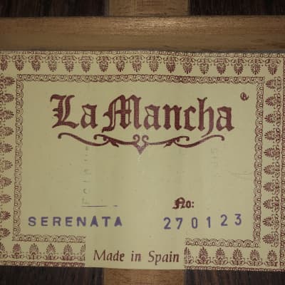 Belle guitare du luthier Ricardo Sanchis Carpio La Mancha "Serenata" fabriquée en Espagne dans les années 80 image 25