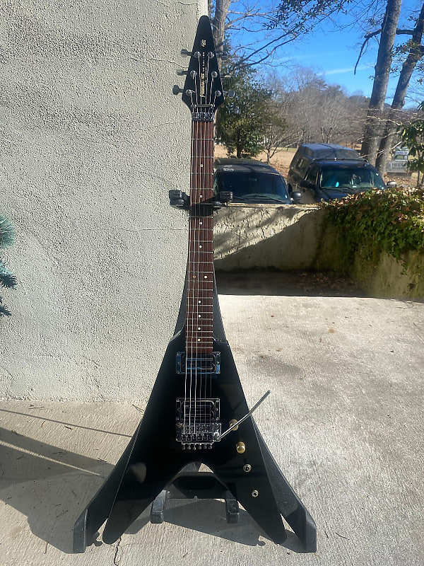 1985 Fernandes The Function BSV-70 Flying V Black Made in