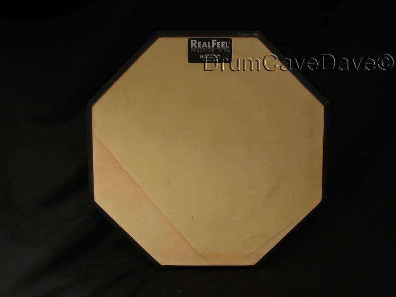 12" REAL FEEL PRACTICE PAD, SINGLE-SIDED YELLOW!! image 1
