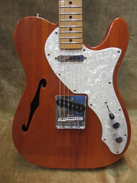 2003 Fender MIM 69 Telecaster Thinline Reissue Mahogany
