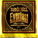 Ernie Ball 2558 Everlast Coated 80/20 Light Acoustic Strings