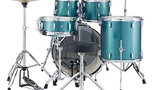 Pearl Roadshow 5-piece Complete Drum Set with Cymbals - 22 