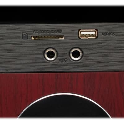 Rockville TM80C Cherry Powered Home Theater Tower Speakers 8" Sub/Bluetooth/USB image 4