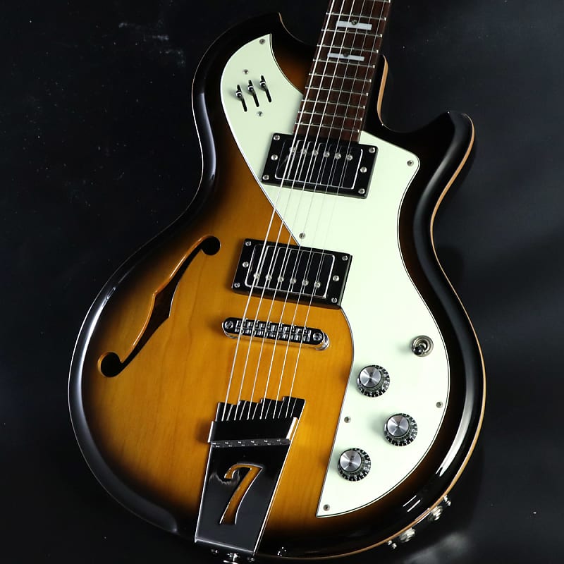 Italia Guitars Mondial Classic 2 Tone Sunburst -Free | Reverb
