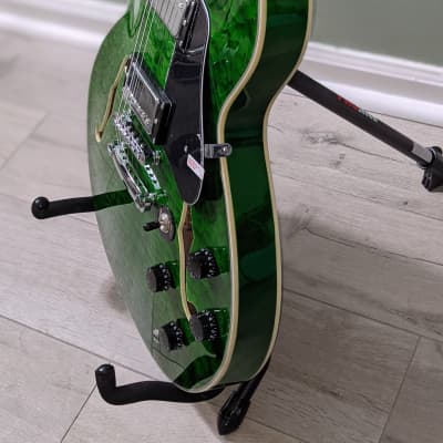 Firefly FF338 Semi-Hollow body Electric Guitar *Mean Green* image 2
