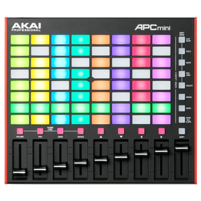 Akai Professional APC Mini MK2 USB Ableton Pad Controller with RGB-Backlit Pads, Drum Mode, and Ableton Live Lite Software Support