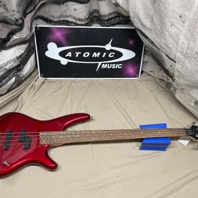 Ibanez SoundGear SR300DX SR300 DX 4-String Bass 2004 Red for sale
