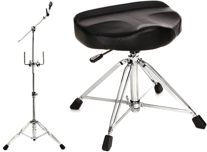 DW 9934 9000 Series Tom/Cymbal Stand With 934 Cymbal Arm - Absolute Music