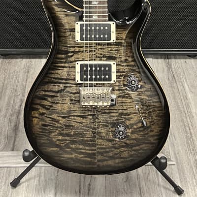 PRS Custom 24 10-Top Quilt 2012 Charcoal Burst | Reverb Canada