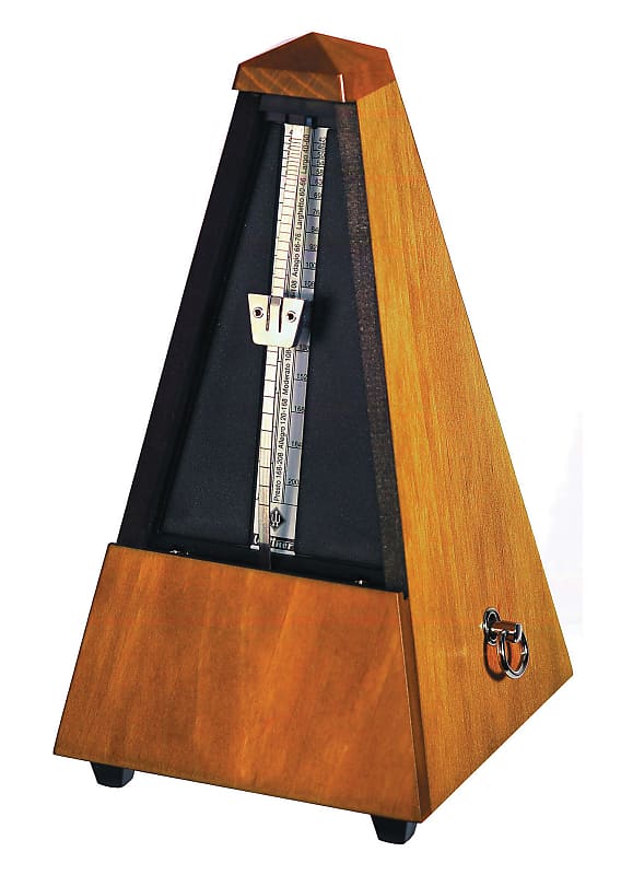 Wittner 803M 800/810 Series Metronome Wood Casing Walnut Colored. No Bell image 1