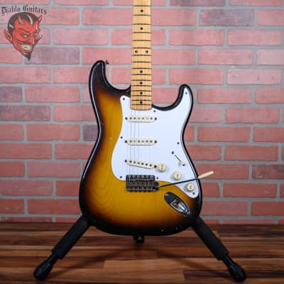 Fender Pre-CBS Stratocaster 2-Color Sunburst 1957 w/OHSC image 1