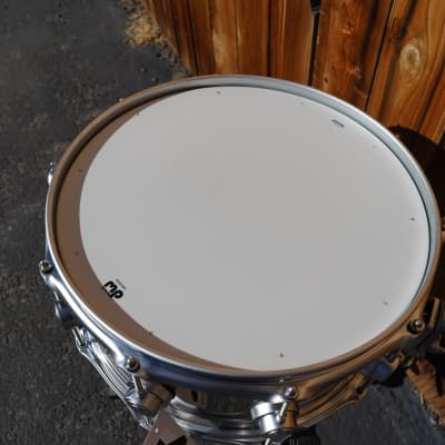 DW USA Collectors Series 6.5 x 14" Nickel Over Brass Snare Drum w/ Satin Hardware (2023) image 5