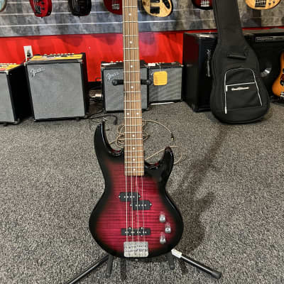 Jay Turser Bass Mid 2000’s - Burgundy for sale