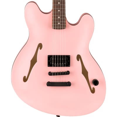 Fender Tom DeLonge Starcaster Satin Shell Pink for sale