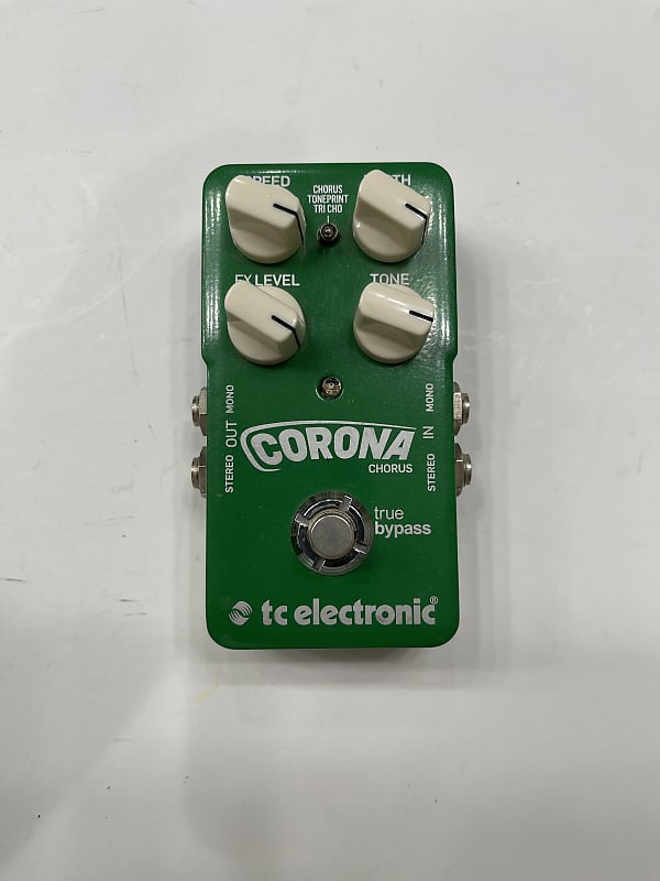 TC Electronic Corona Chorus Original V1 True Bypass Guitar Effect Pedal image 1