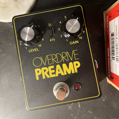 JHS Overdrive / Preamp 2022 - Present - Black / Yellow image 1