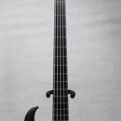 Ibanez BTB Iron Label 5-String Electric Bass Black Flat | Reverb