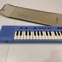 Casio PT-1 Mini Synthesizer | 80's | Light Blue + White Keys | Includes Soft Cover