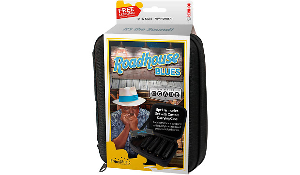 Roadhouse blues harmonica set sale