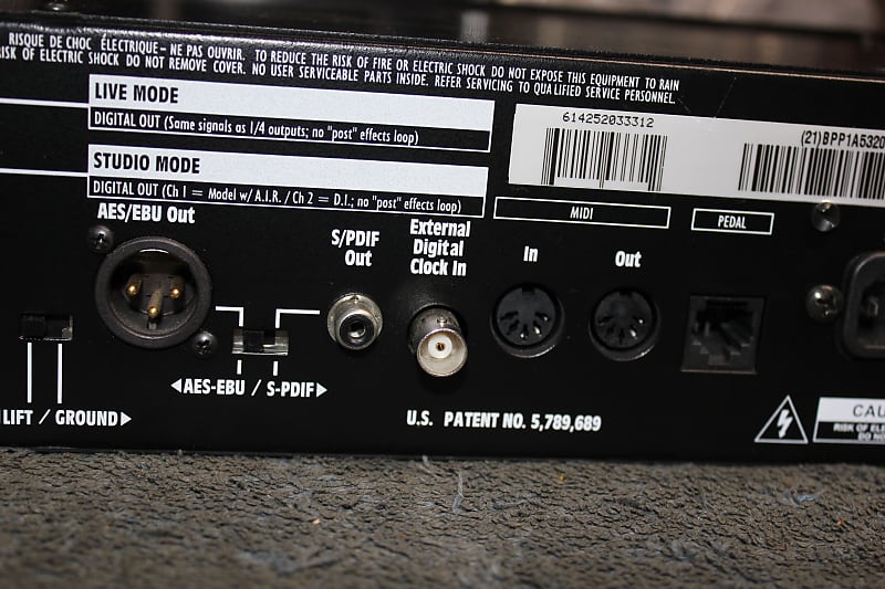 Line 6 Bass POD Pro Rackmount Multi-Effect and Amp Modeler