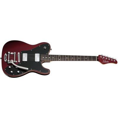 Guitarra eléctrica Schecter PT Fastback II B M Red Bigsby for sale