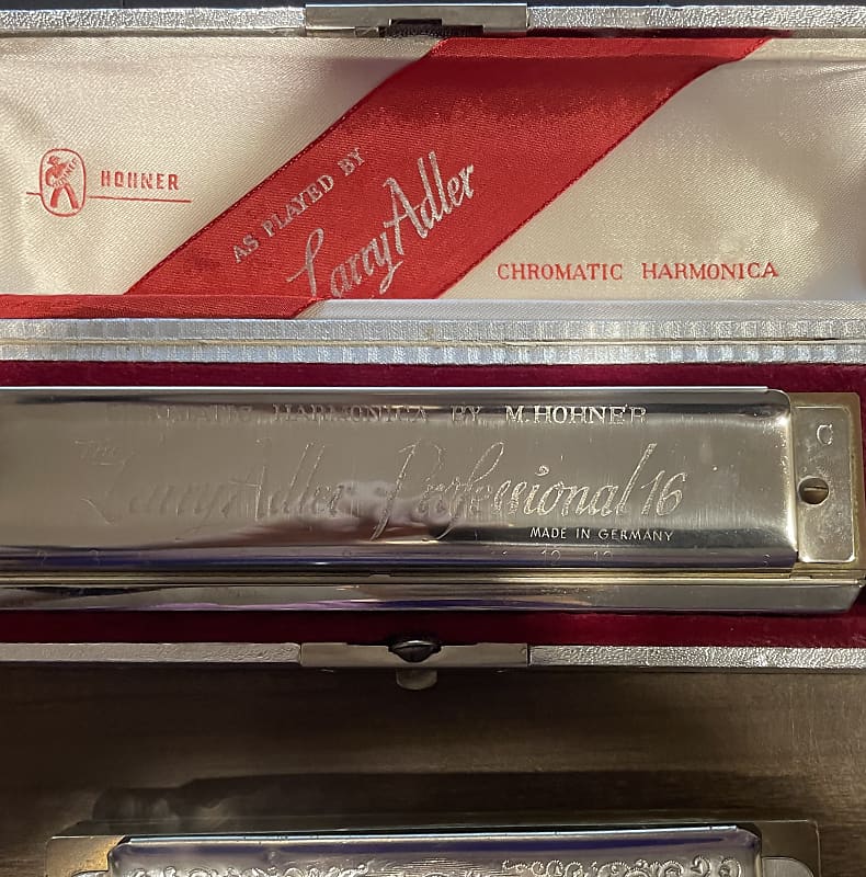Larry adler professional 16 chromatic harmonica hot sale