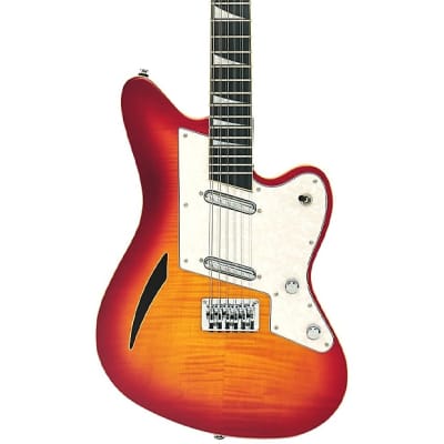 Eastwood MRG Series Surfcaster 12 Bound Tone Chambered Body Bolt-on Maple 12-String Electric Guitar image 10