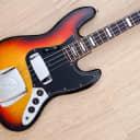 1978 Fender Jazz Bass Vintage Electric Bass Guitar Sunburst Ash Blocks & Binding w/ohc