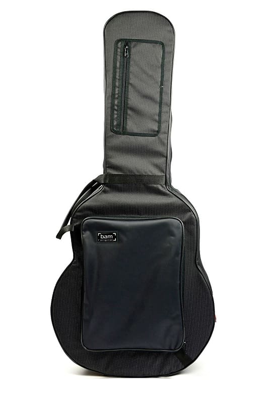 BAM Flight Cover for Hightech Classical Guitar Case Black Reverb
