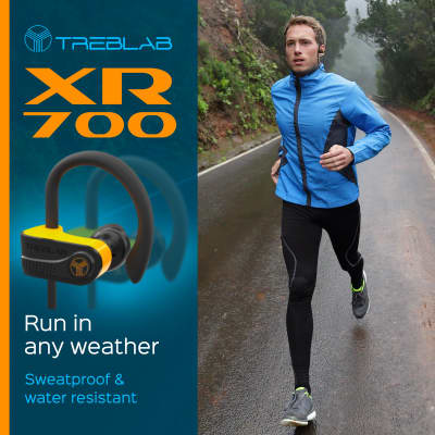 TREBLAB XR700-Top Bluetooth Wireless Earbuds for Running-Bluetooth 5.0 IPX7,Rugged Workout Earphones image 6