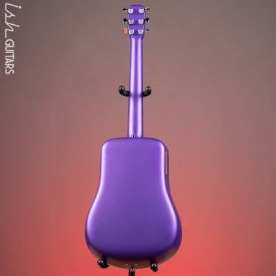 Lava Music LAVA ME 4 Carbon 36" Smart Acoustic-Electric Guitar Purple (w/ Airflow Bag) image 6