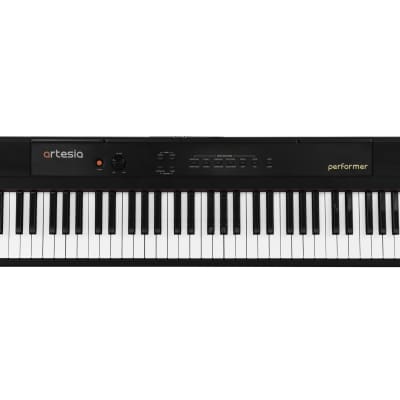 Artesia Performer | 88-Key Portable Digital Piano/Keyboard for Beginners with Full Size Soft Touch Keys, Power Supply, Sustain & 2 Months of Free Online Piano Lessons with TakeLessons & Melodics