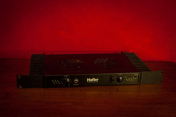 Hafler P1000 Trans Ana Reference Power Amp - Amplifier for Studio Monitors
