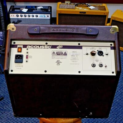 2022 Acoustic A40 40W 1x8" Acoustic Guitar Combo Amp w/ Reverb, Chorus, Delay, Flanger! VERY NICE!!! image 5