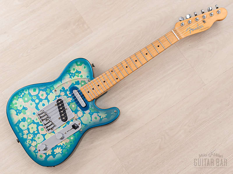 1993 Fender Mini Telecaster MTL-42 3/4 Size Guitar Blue