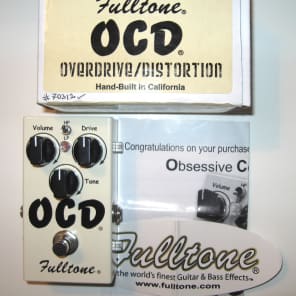 Super Rare, Super Minty Fulltone OCD Version 1.5! Box
