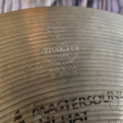 Zildjian 13" A Series Mastersound Hi-Hat Cymbals (Pair) - Traditional (Test video included) image 5