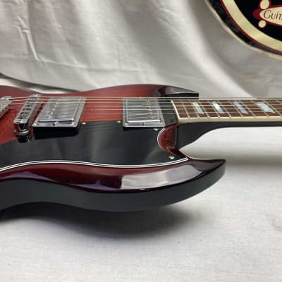 Gibson HSGS17C6CH1 SG Standard HP High Performance Guitar with Case 2016 - Cherry Burst image 7