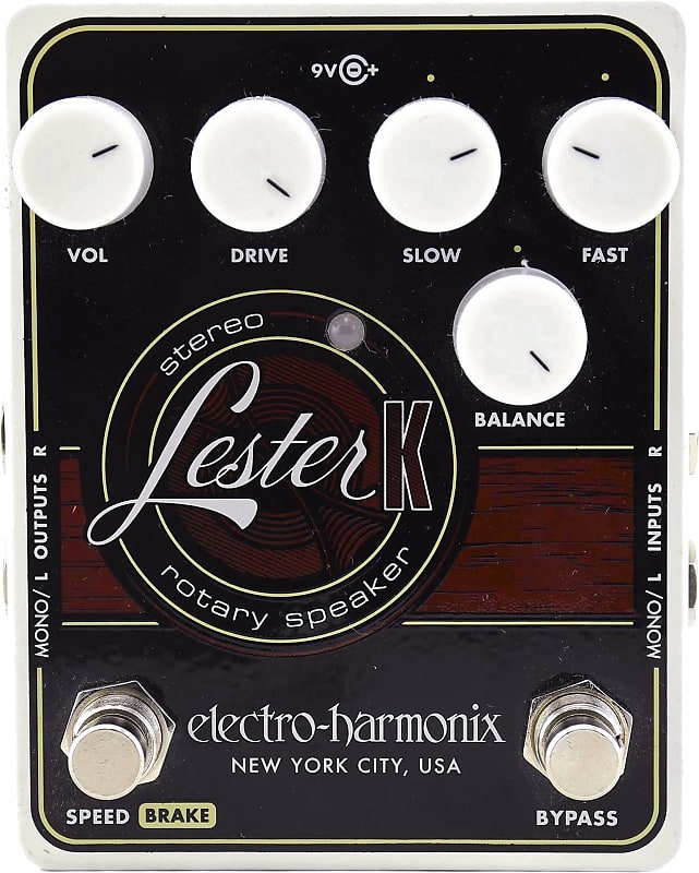 Electro Harmonix Lester K Stereo Rotary Speaker Pedal for Keyboard image 1