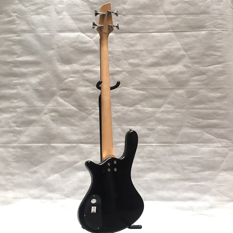 新古美品！Washburn  Taurus Series T14 QTBLK Washburn Taurus T14 Fretless bass black - Band Aid Music