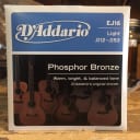 D'Addario EJ16 Phosphor Bronze Light Acoustic Guitar Strings, .012 - .053