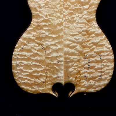 Alembic Series II 4-string "Heart of Gold" in quilted maple with case from Jan.14.2004 image 4