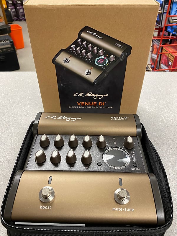 LR Baggs Venue DI Acoustic Guitar Preamp and DI Box Reverb