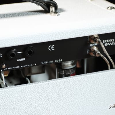 3rd Power Wooly Coats Spanky Jr. 6VEL 5W 1x10" Combo Amp – Ivory image 7