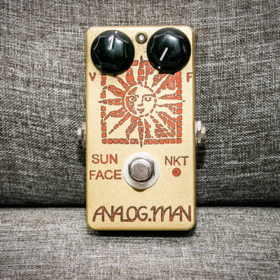 Analogman Sun Face NKT Red Dot Germanium Fuzz with Box | Reverb