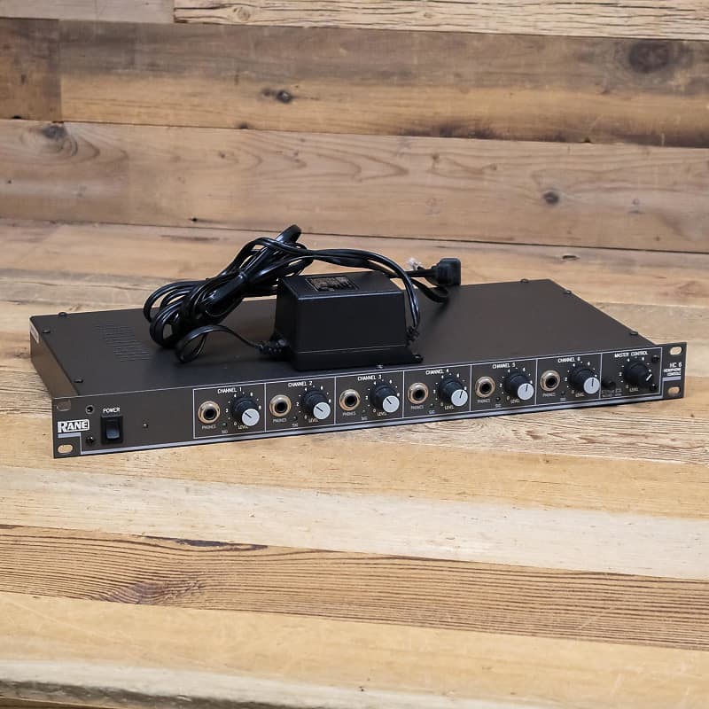 Rane HC6 6Channel Headphone Amplifier Reverb