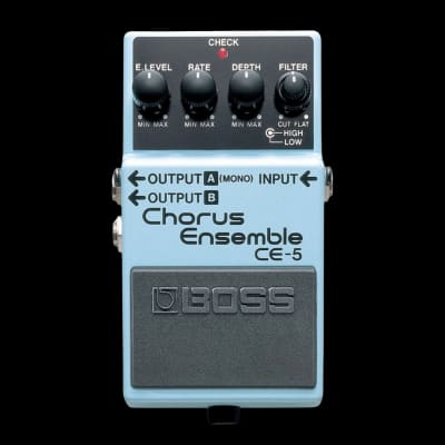 BOSS CE-5 CHORUS ENSEMBLE　ピンクラベル Marcel van Oort's Guitars and Equipment: Review: Boss CE-5
