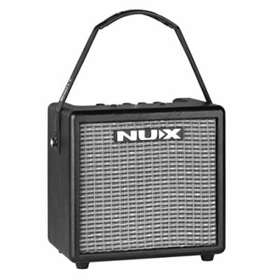 NUX Mighty 8BT 8-watt Portable Electric Guitar Amplifier with Bluetooth, Guitar and Microphone Channels,Mobile APP (with Bluetooth) image 1