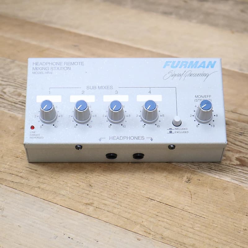 FURMAN HDX-6 +HR-6 CUE BOX - レコーディング/PA機器