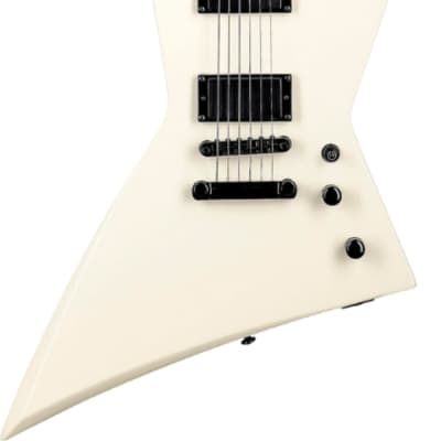 ESP LTD EX-200 Electric Guitar, Roasted Jatoba Fingerboard, Olympic White image 2